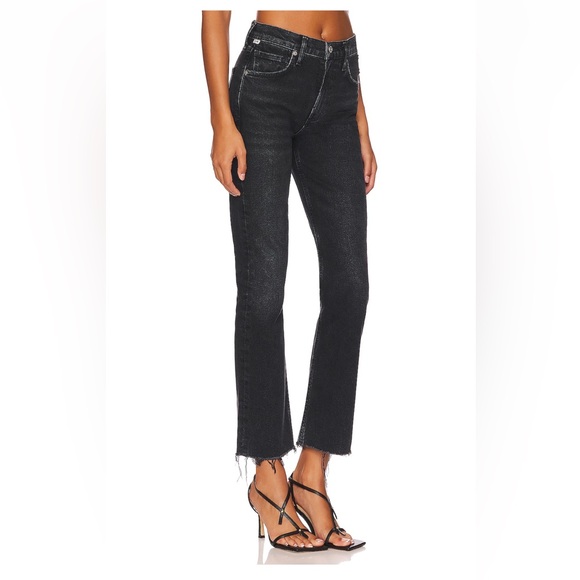 Citizens of Humanity, Isola cropped boot in “stormy”. Size 26. Worn once! - Picture 2 of 13